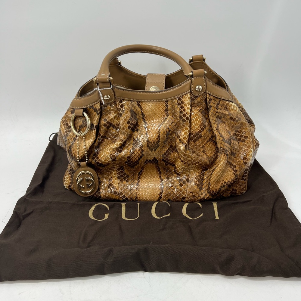 Gucci Python Bag - image 2